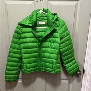 Abercrombie & Fitch Bright Green Kids Puffer Jacket